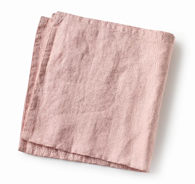 folded cotton napkin