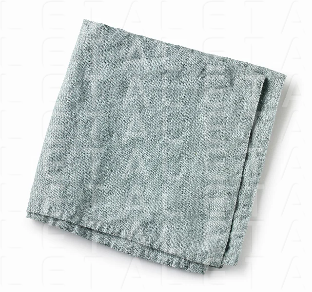 folded linen napkin