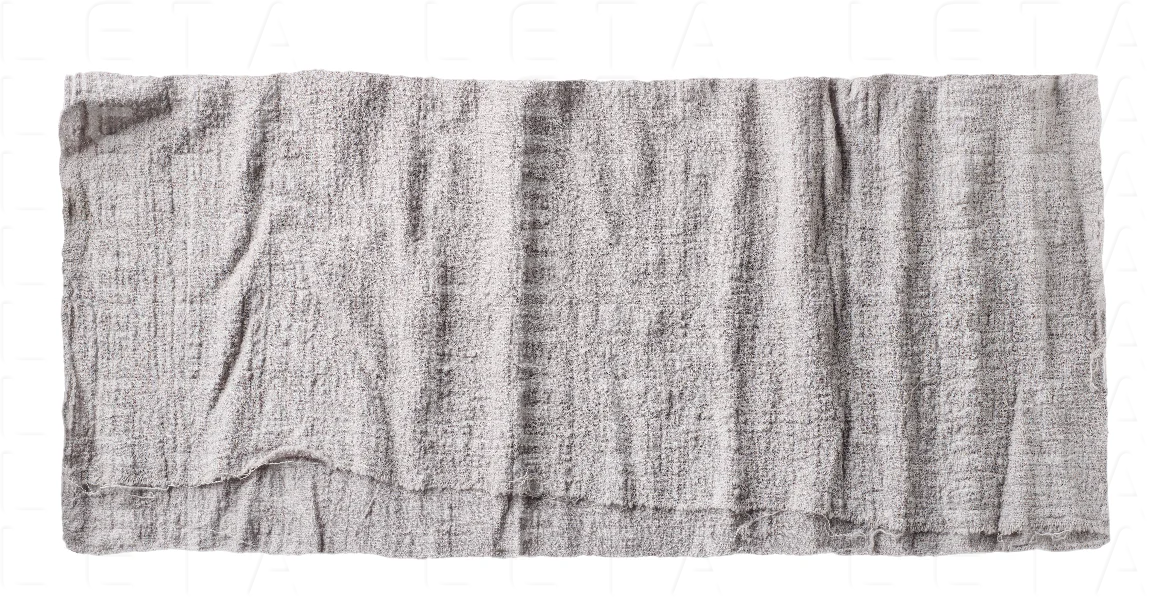 folded cotton napkin