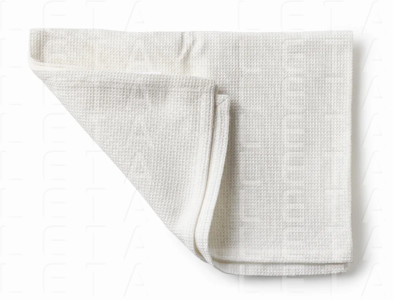 folded cotton napkin
