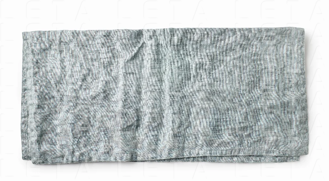 folded cotton napkin