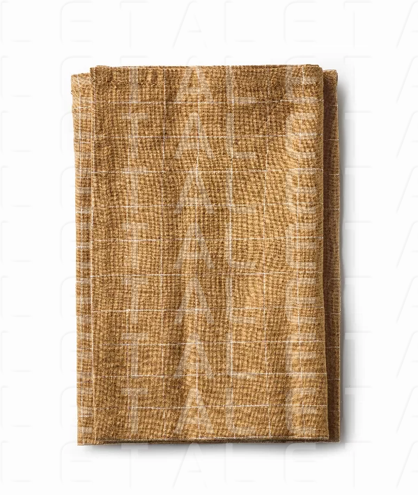 folded cotton serviette
