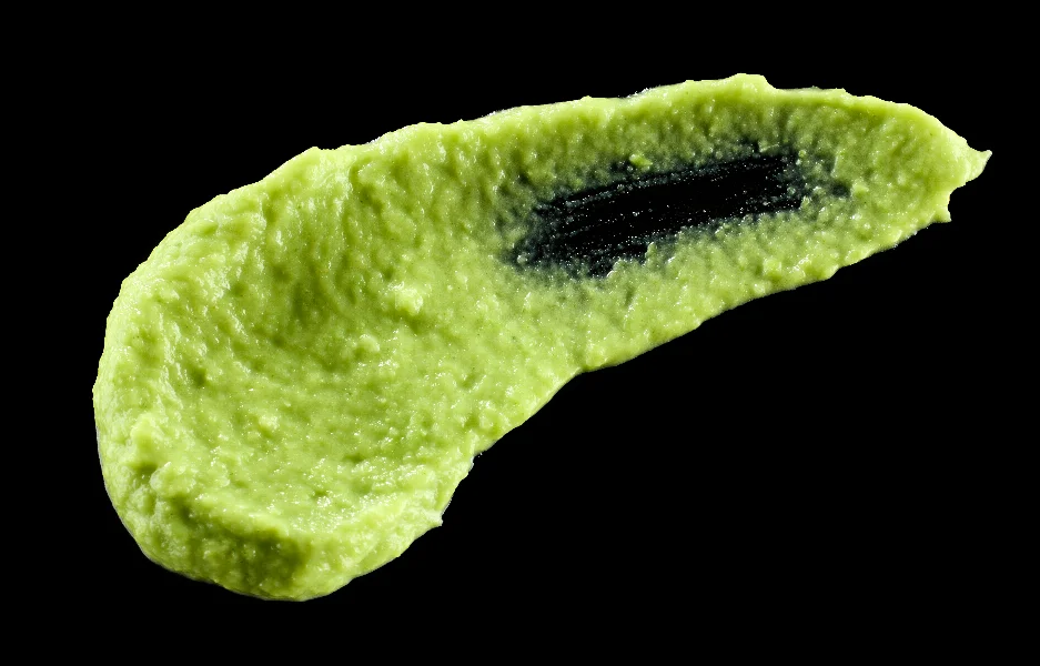 green vegetable puree